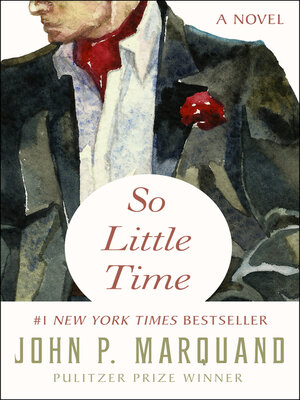 cover image of So Little Time